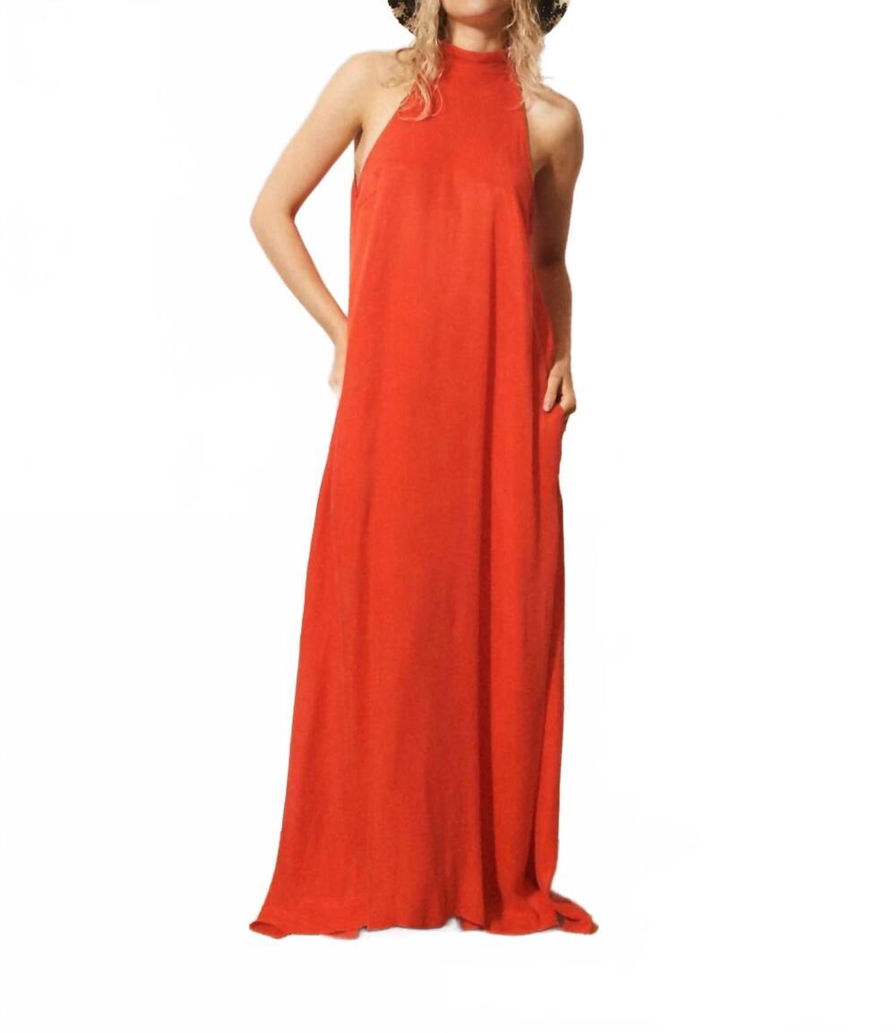 NEW FRNCH catello dress in corail
